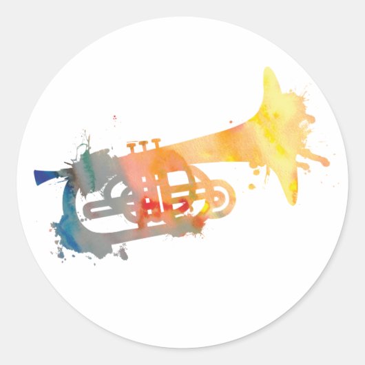 スプラ絵を描ットメロフォン ラウンドシール (正面)