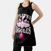 スプリットおもしろい_nギグルスボーリングチームボウリングをする人、 クリケットの投手スポーツ エプロン (インサイチュ)