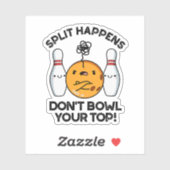 スプリットが起きないボウルあなたのトップボーリングパン シール (シート)