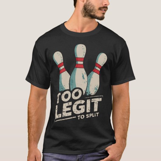スプリットするには正当すぎる Tシャツ (正面)