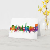 スプリットクロアチアスカイライン カード (黄色い花)