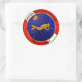 スプリットテイルズダイブクラブ ラウンドシール (バッグ)