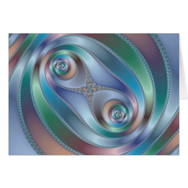 スプリットトンネル – フラクタルカード (正面横)