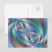 スプリットトンネル – フラクタル葉書 ポストカード (正面/裏面)