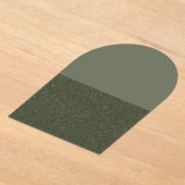 スプリットトーンモスアーチアクリル招待状(カスタム) アクリル招待状 (レイダウン)