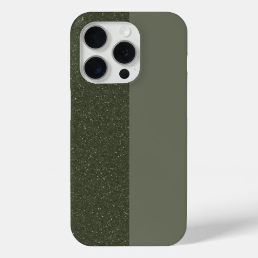 スプリットモス緑iPhone 15 Proケース – カスタム Case-Mate iPhoneケース (裏面)