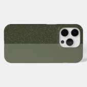 スプリットモス緑iPhone 15 Proケース – カスタム Case-Mate iPhoneケース (裏面 (横))