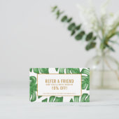 スプリットリーフフィロデンドロン熱帯紹介カード 紹介カード (スタンド正面)