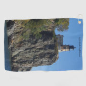 スプリットロックライトハウスからビーチゴルフタオル ゴルフタオル (横)