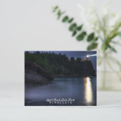 スプリットロックライトハウスミネソタ ポストカード (スタンド正面)