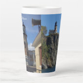 スプリットロックライトハウスラテマグ カフェラテマグ (正面)