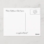 スプリットロックライトハウス&プリズムポストカード ポストカード (裏面)