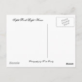 スプリットロック灯台 ポストカード (裏面)