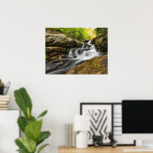 スプリット滝オンサンド春走 ポスター (ホームオフィス)