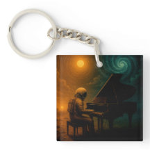 スプリット遊リアリティの宇宙飛行士のピアノ – Surreal