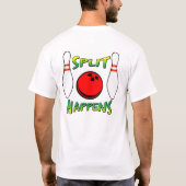 スプリット・アクイ・シャツ・バック Tシャツ (裏面)