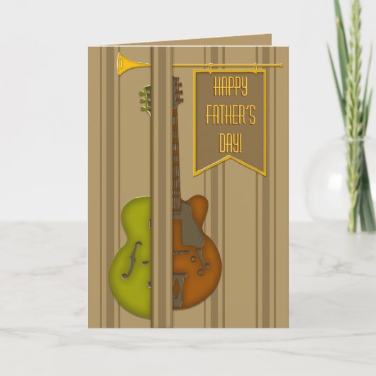 スプリット・ギター カード (正面)