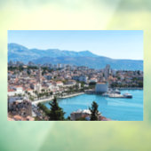 スプリット・シティ海底上空ビュー、ダルマティア、クロアチア ウィンドウサイン (シート3)