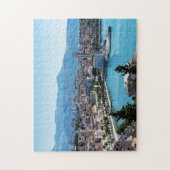 スプリット・シティ海底上空ビュー、ダルマティア、クロアチア ジグソーパズル (縦)