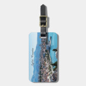 スプリット・シティ海底上空ビュー、ダルマティア、クロアチア ラゲッジタグ (正面縦)