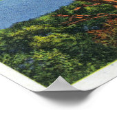 スプリット・ロック・ライトからの湖の南向き ポスター (角)