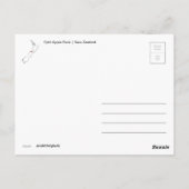 スプリットApple Rock (Neuseeland) Postkarte ポストカード (裏面)