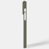 スプリットMossグリーンiPhone 14 Pro Maxケース(カスタム) Case-Mate iPhoneケース (裏面 / 左)