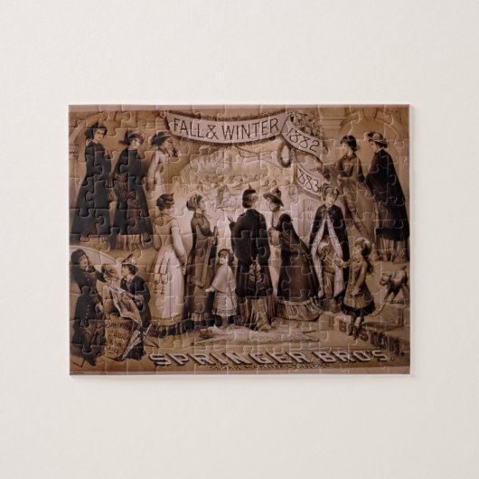 「スプリンガーの兄弟、ボストン、秋および冬Collec ジグソーパズル (横)