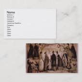 「スプリンガーの兄弟、ボストン、秋および冬Collec 名刺 (正面/裏面)