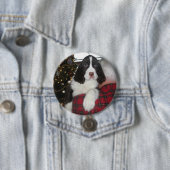 スプリンガースパニエルのクリスマスピン 缶バッジ (インサイチュ)