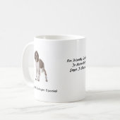 スプリンガースパニエルのマグ- 2つのイメージおよびモチーフの… コーヒーマグカップ (正面左)