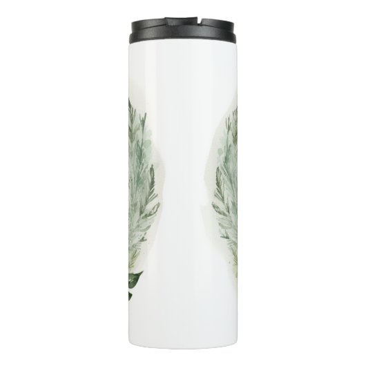 スプリンガースパニエル犬クリスマスリースフェスティバルカップ タンブラー (裏面)