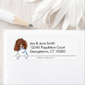 スプリンガースパニエル犬クリーンシンプルn ラベル (インサイチュ)