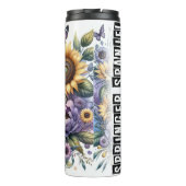 スプリンガースパニエル犬ズバタフライメドウ タンブラー (裏面)