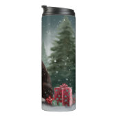 スプリンガースパニエル犬ドッグインスノークリスマス タンブラー (回転右)