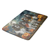 スプリンガースパニエル犬ハロウィン不気味 バスマット (アングル)