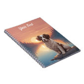 スプリンガースパニエル犬バイレイク ノートブック (右側)