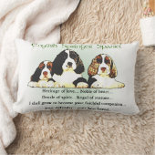 スプリンガースパニエル犬パピーズ ランバークッション (ブランケット)