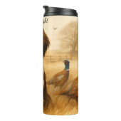 スプリンガースパニエル犬狩りドッグウィズフェザント タンブラー (回転右)