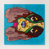 スプリンガースパニエル犬醜い顔ジグソーパズル ジグソーパズル (横)