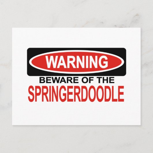スプリンガードルに用心 ポストカード (正面)