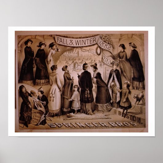 「スプリンガー・ブラザーズ、ボストン、秋、ウィンター・カレック ポスター (正面)
