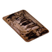 「スプリンガー・ブラザーズ、ボストン、秋、ウィンター・カレック マグネット (右側)