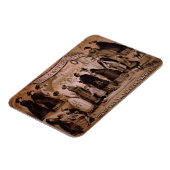 「スプリンガー・ブラザーズ、ボストン、秋、ウィンター・カレック マグネット (左側)