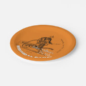 スプリンクラファイアーマン70thバースデーパーティー紙プレート ペーパープレート (アングル)