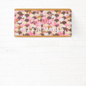 スプリンクルとサンデーアイスクリーム 横断幕 (インサイチュ)