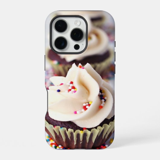 スプリンクルカップケーキ iPhoneケース (裏面)