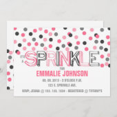 スプリンクル招待状 招待状 (正面/裏面)