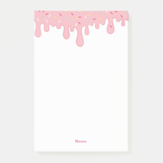 スプリンクルDrip Post it Notes ポストイット (正面)