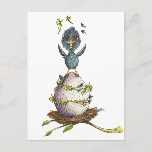 スプリングイ感じー ポストカード (正面)